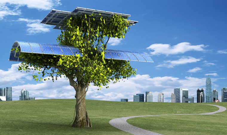 太陽(yáng)能發(fā)電樹(shù)的資料，什么是太陽(yáng)樹(shù)