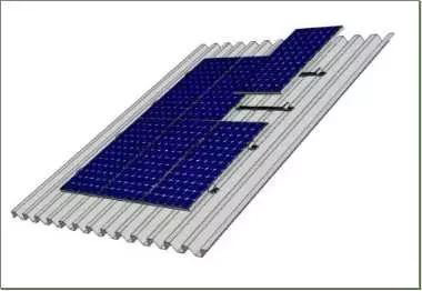 彩鋼屋頂光伏系統 彩鋼屋頂光伏系統